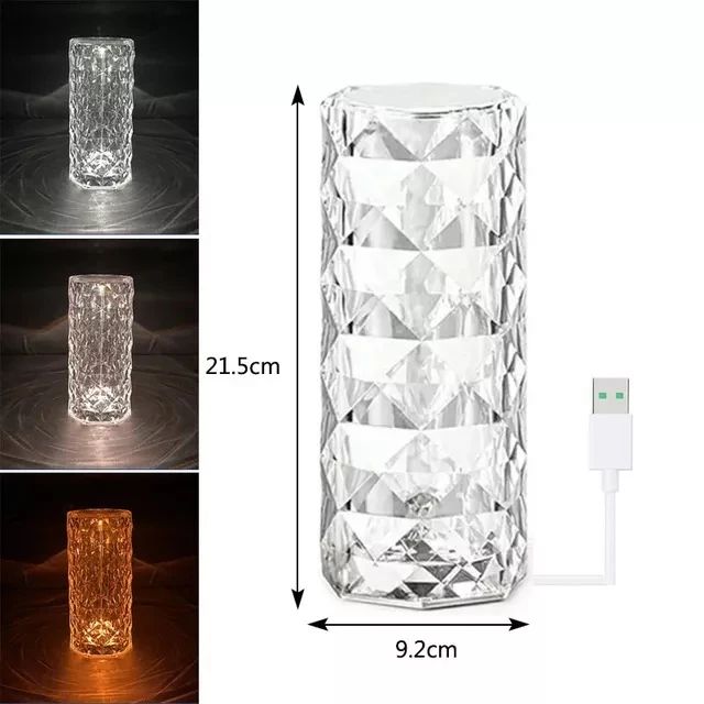 Dazzling Crystal Diamond Lamp - Dwellus