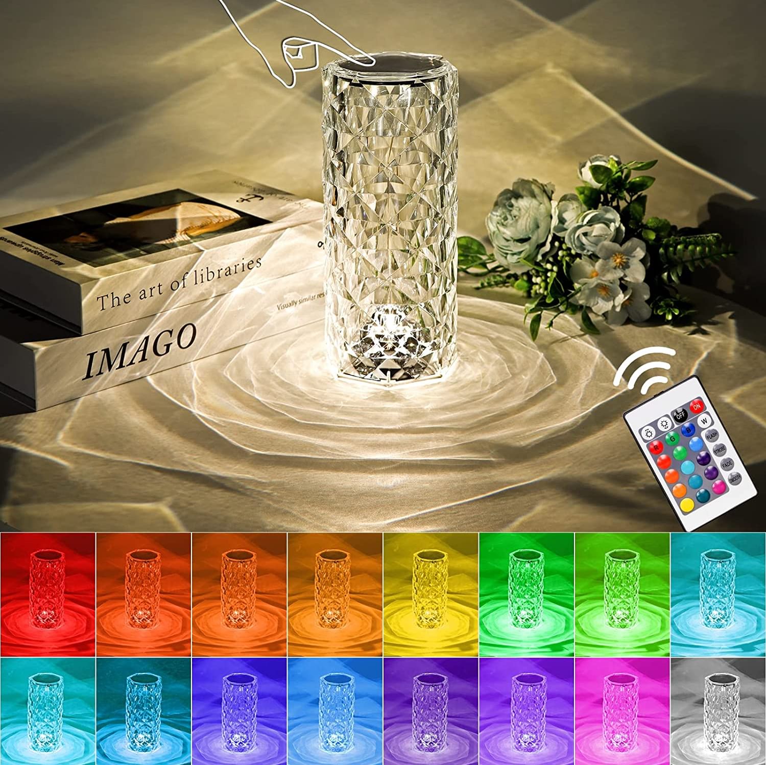 Dazzling Crystal Diamond Lamp - Dwellus