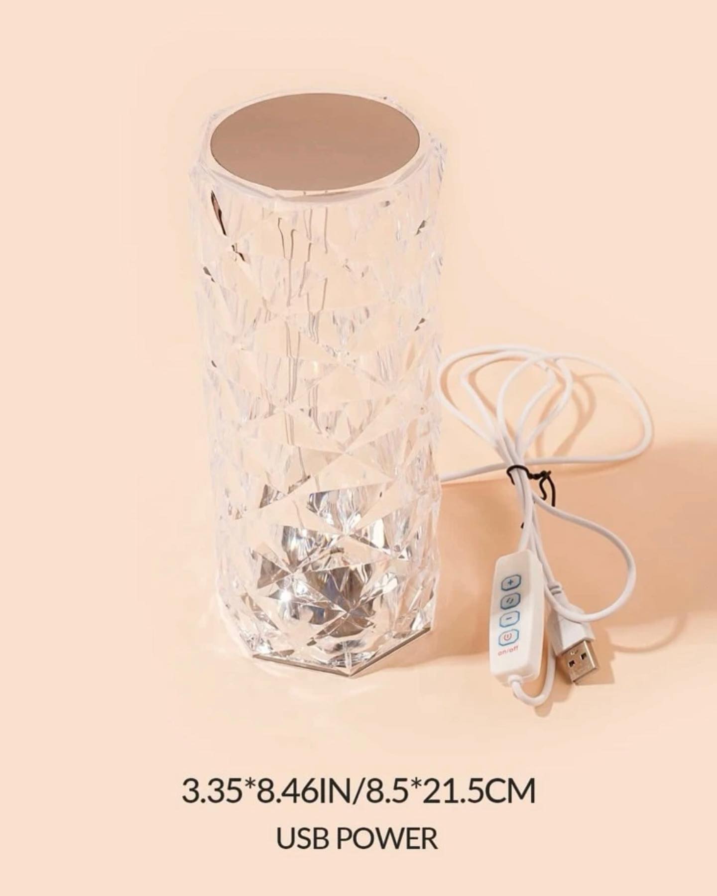 Dazzling Crystal Diamond Lamp - Dwellus