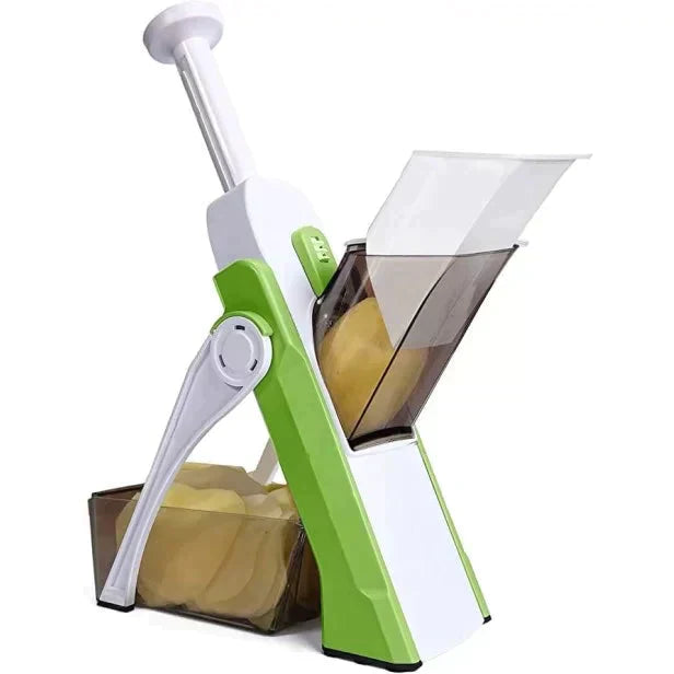 5 in 1 chopper mandoline slicer with dicing blade (Random Color) - Dwellus