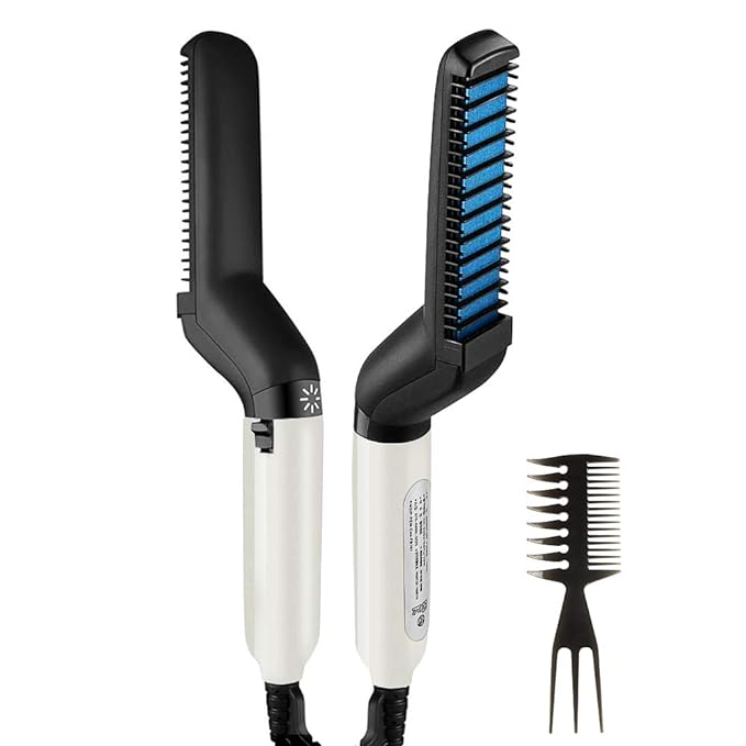 Electric Hair Straightener Comb For Men - Dwellus