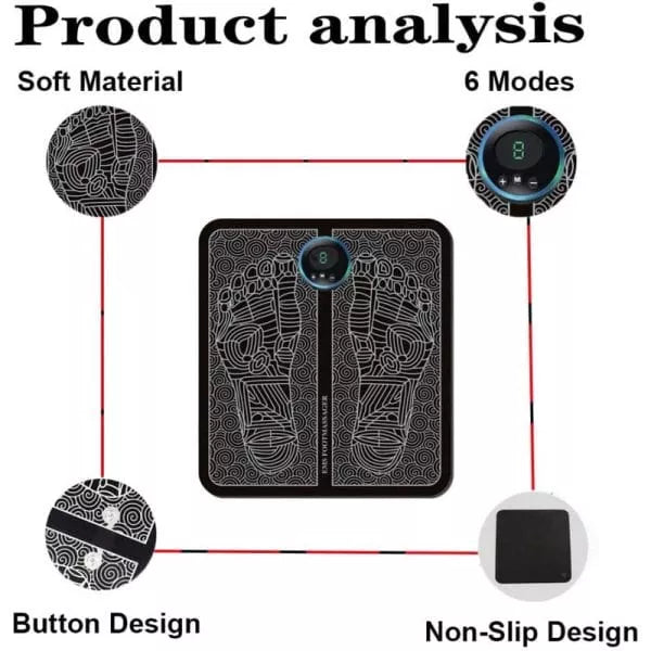 Ems Foot Massager Mat - Dwellus