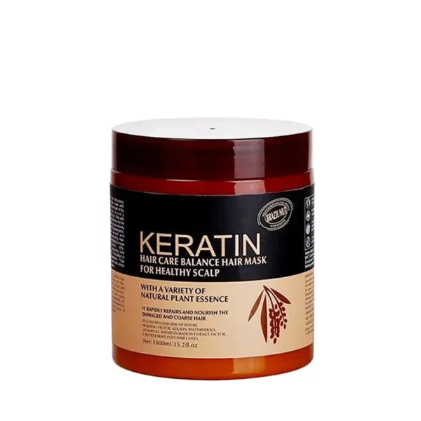 Brazil Nut Keratin Hair Mask & Hair Treatment – (500ml) - Dwellus