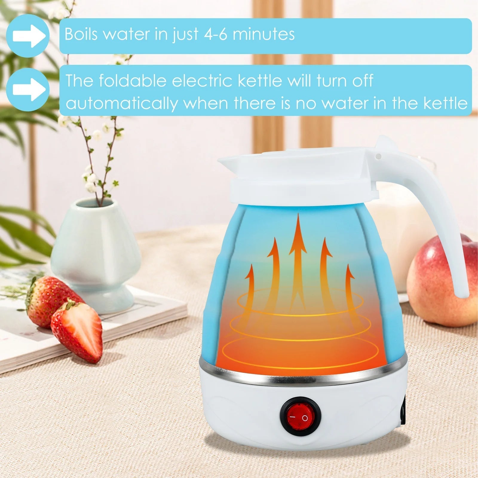 Folding Electric Kettle - Dwellus