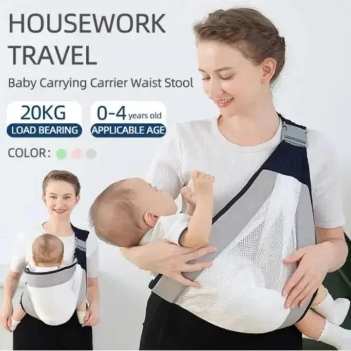 Adjustable Newborn Baby Carrier Sling Wrap - Dwellus