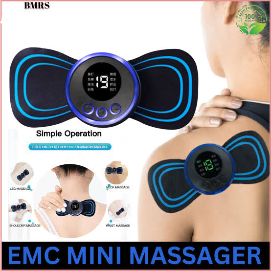 Ems Butterfly Portable Neck Massager - Dwellus