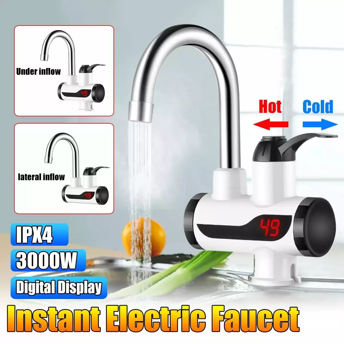 Electric Faucet Water heater - Dwellus