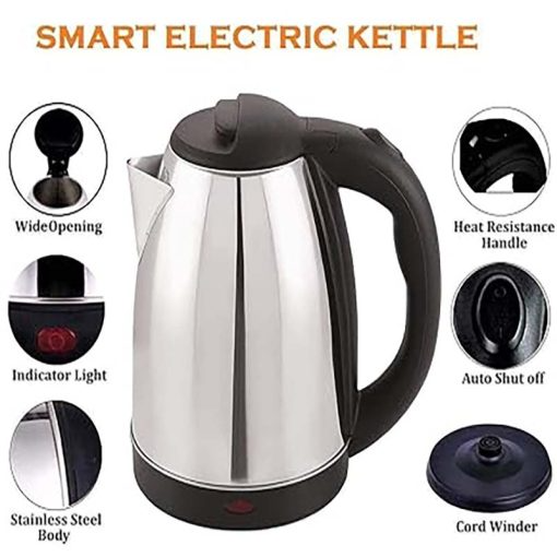 Stainless Steel Electric Kettle - Dwellus