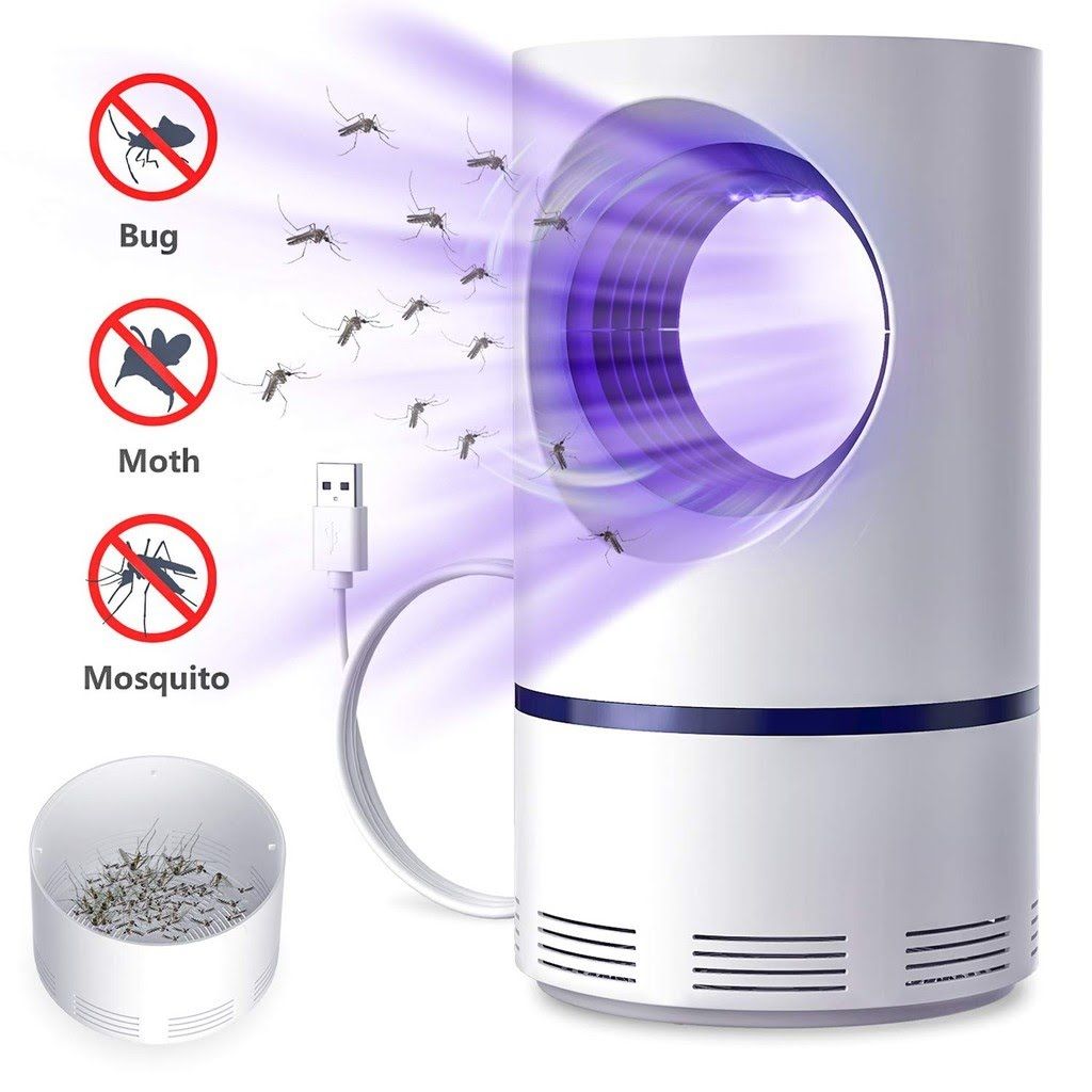 Electric Mosquito Trap Blue Light Mosquito Killer Lamp - Dwellus