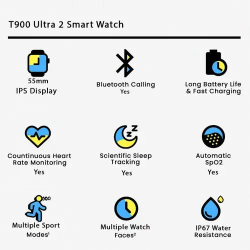 T900 Ultra 2 Smart Watch - Dwellus